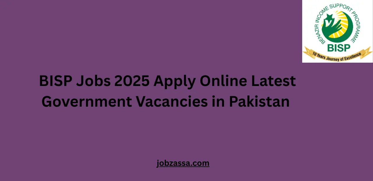 BISP Jobs 2025